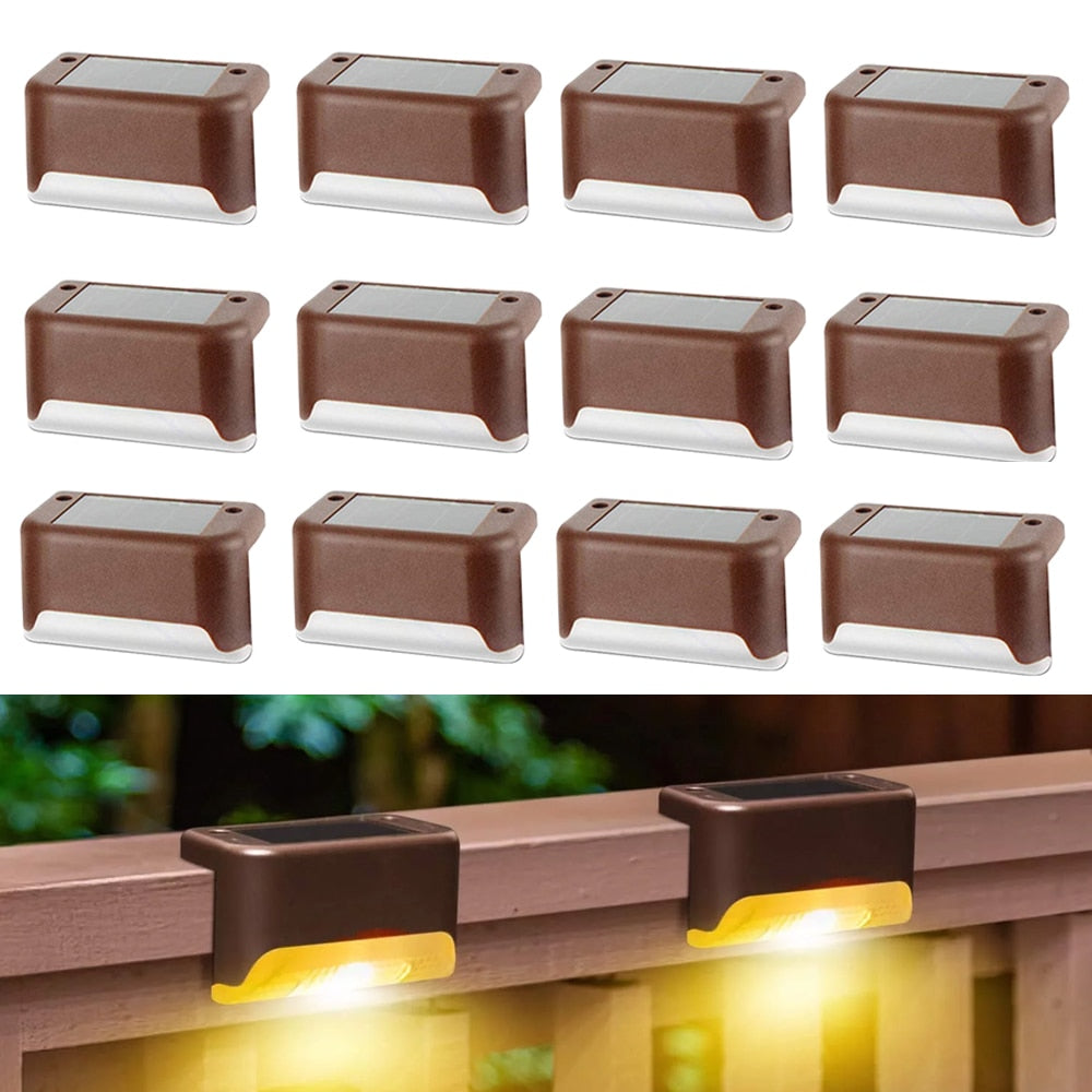 Solar LED Stair Light – Brighten Your Outdoors with Style and Efficiency