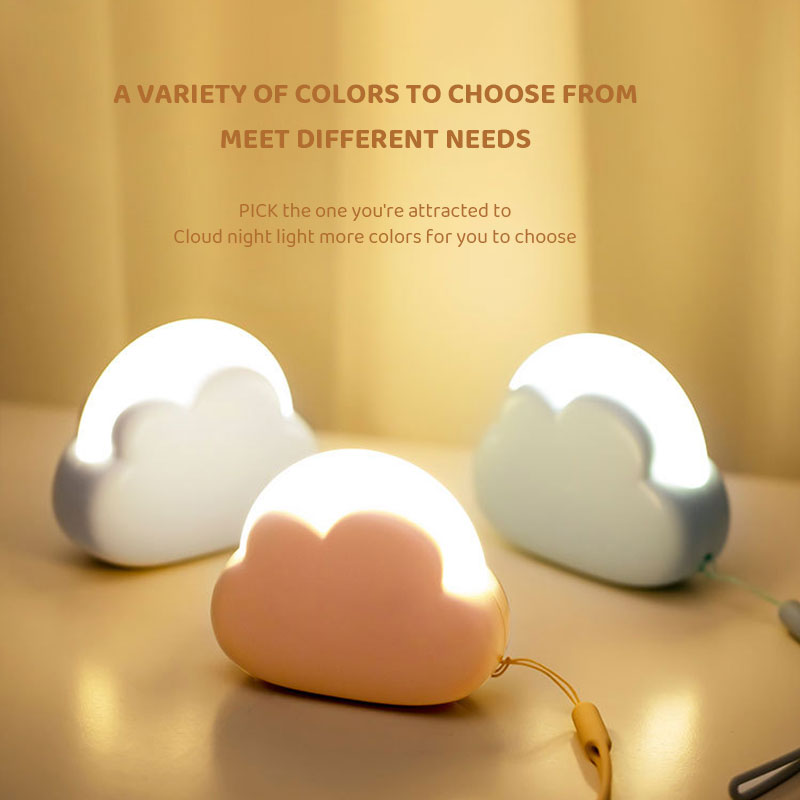 Dreamy Cloud Night Light Duo: A Pair of Serene Companions