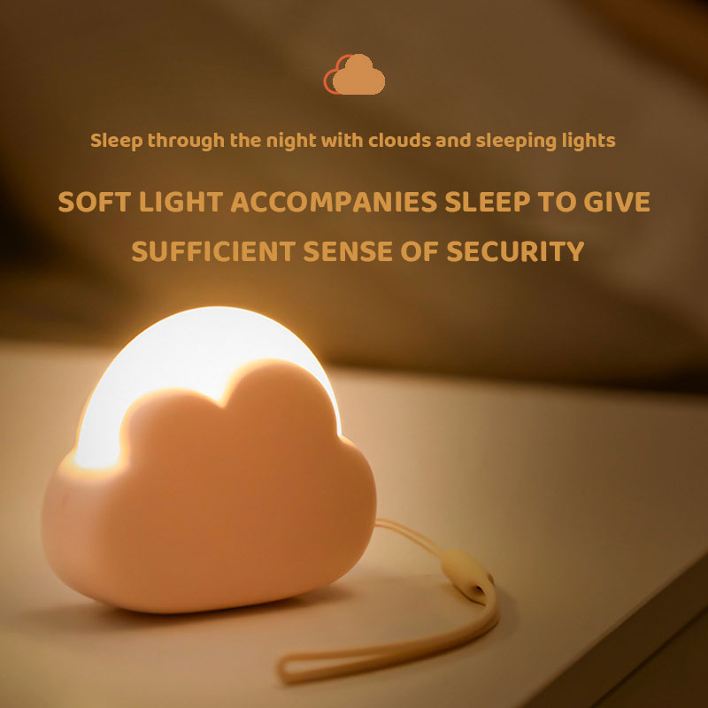 Dreamy Cloud Night Light Duo: A Pair of Serene Companions