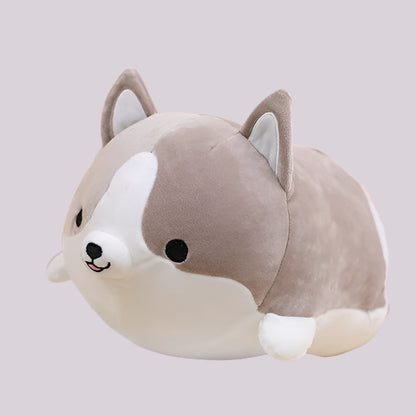 30/45/60cm Cute Corgi Dog Plush Toy Stuffed Soft Animal Cartoon Pillow Lovely Christmas Gift for Kids Kawaii Valentine Present