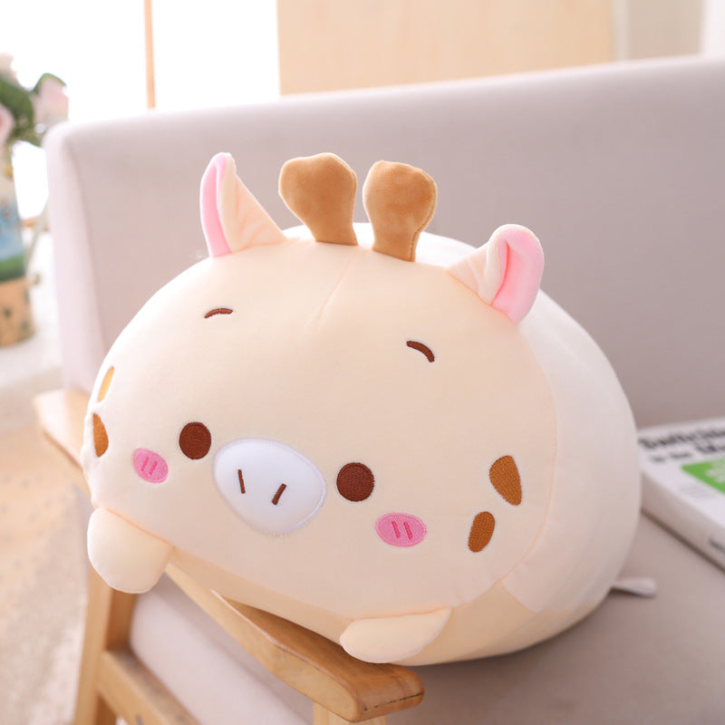 Cartoon Cute Long Panda Giraffe Hamster Dinosaur Big Pillow Birthday Gift Girl Toy