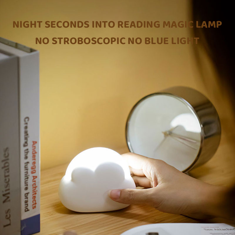 Dreamy Cloud Night Light Duo: A Pair of Serene Companions