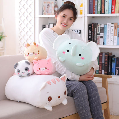 Cartoon Cute Long Panda Giraffe Hamster Dinosaur Big Pillow Birthday Gift Girl Toy