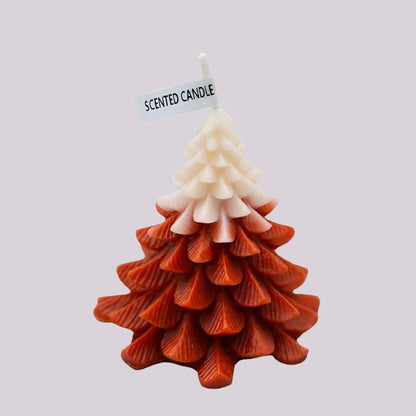 Christmas candle decorations, photography props, Christmas tree aromatherapy candle decorations