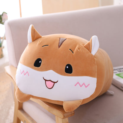 Cartoon Cute Long Panda Giraffe Hamster Dinosaur Big Pillow Birthday Gift Girl Toy