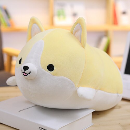 30/45/60cm Cute Corgi Dog Plush Toy Stuffed Soft Animal Cartoon Pillow Lovely Christmas Gift for Kids Kawaii Valentine Present