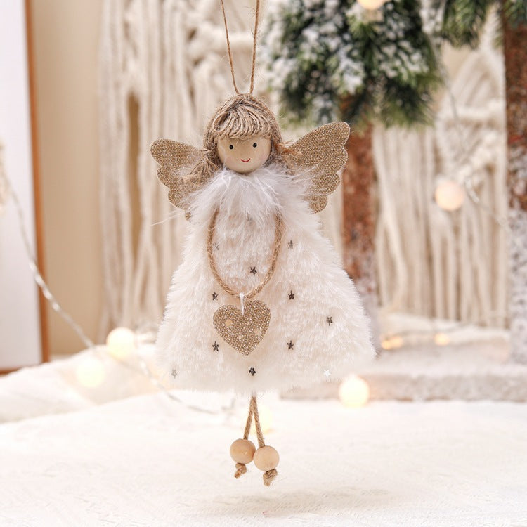 New Christmas Decorative Creative Doll Pendant Angel Girl Pendant Christmas Tree Pendant Christmas items