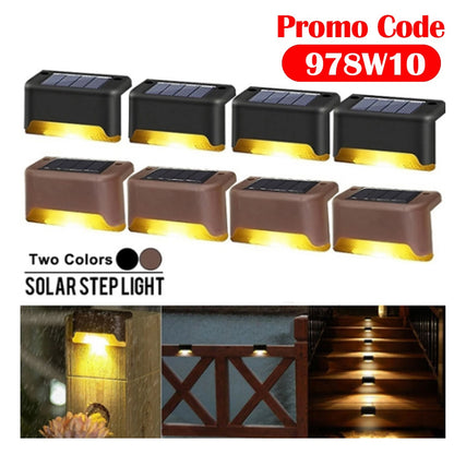 Solar LED Stair Light – Brighten Your Outdoors with Style and Efficiency