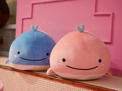 Cute Down cotton whale plush toy super soft dolphin pillow Stuffed toys