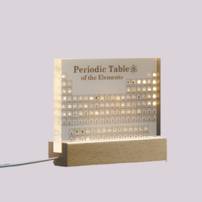 Interactive Periodic Table with Real Element Samples